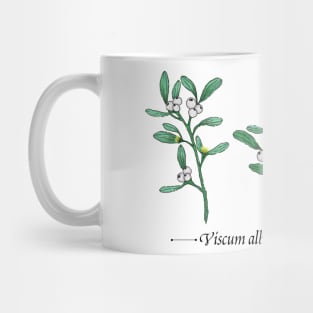 Mistletoe-Viscum album Mug